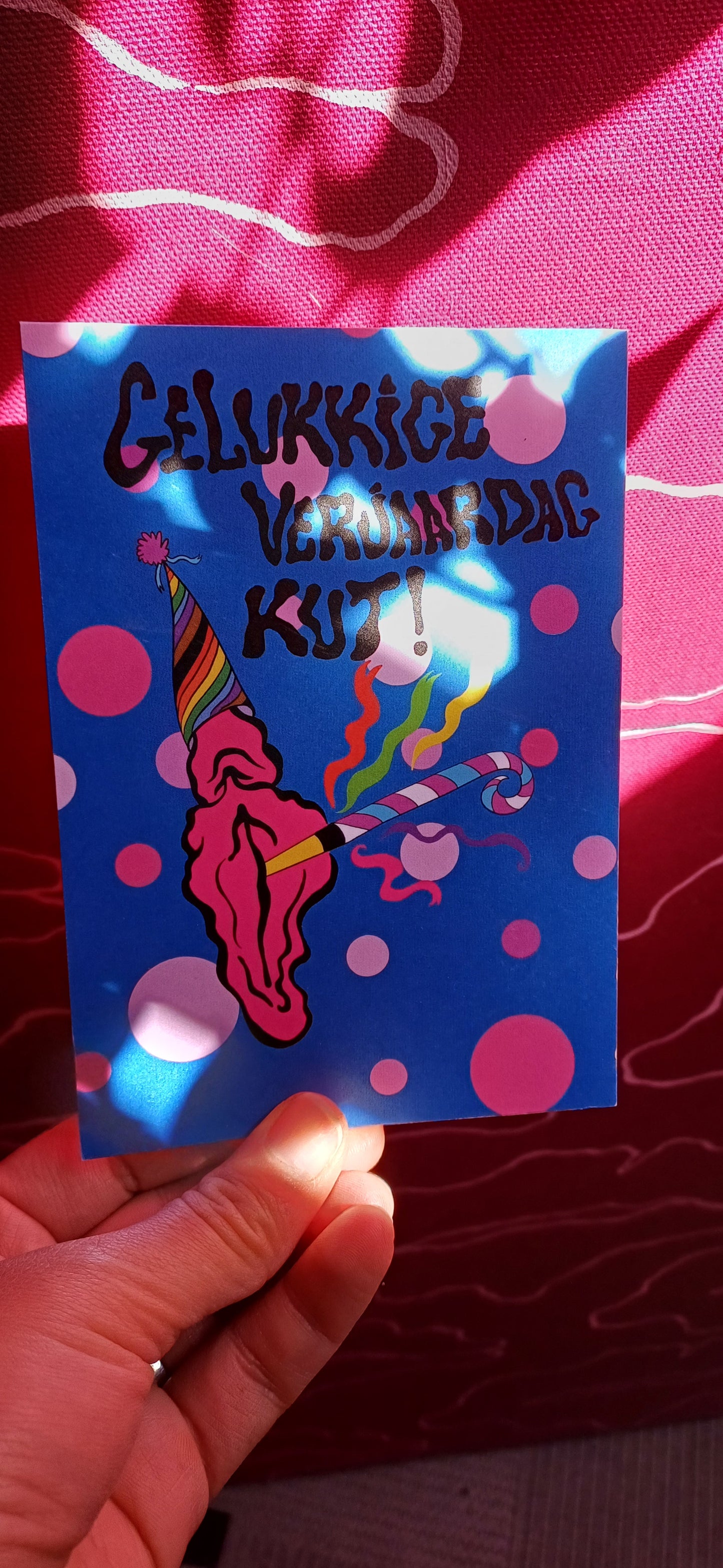 Gelukkige verjaardag kut! Card