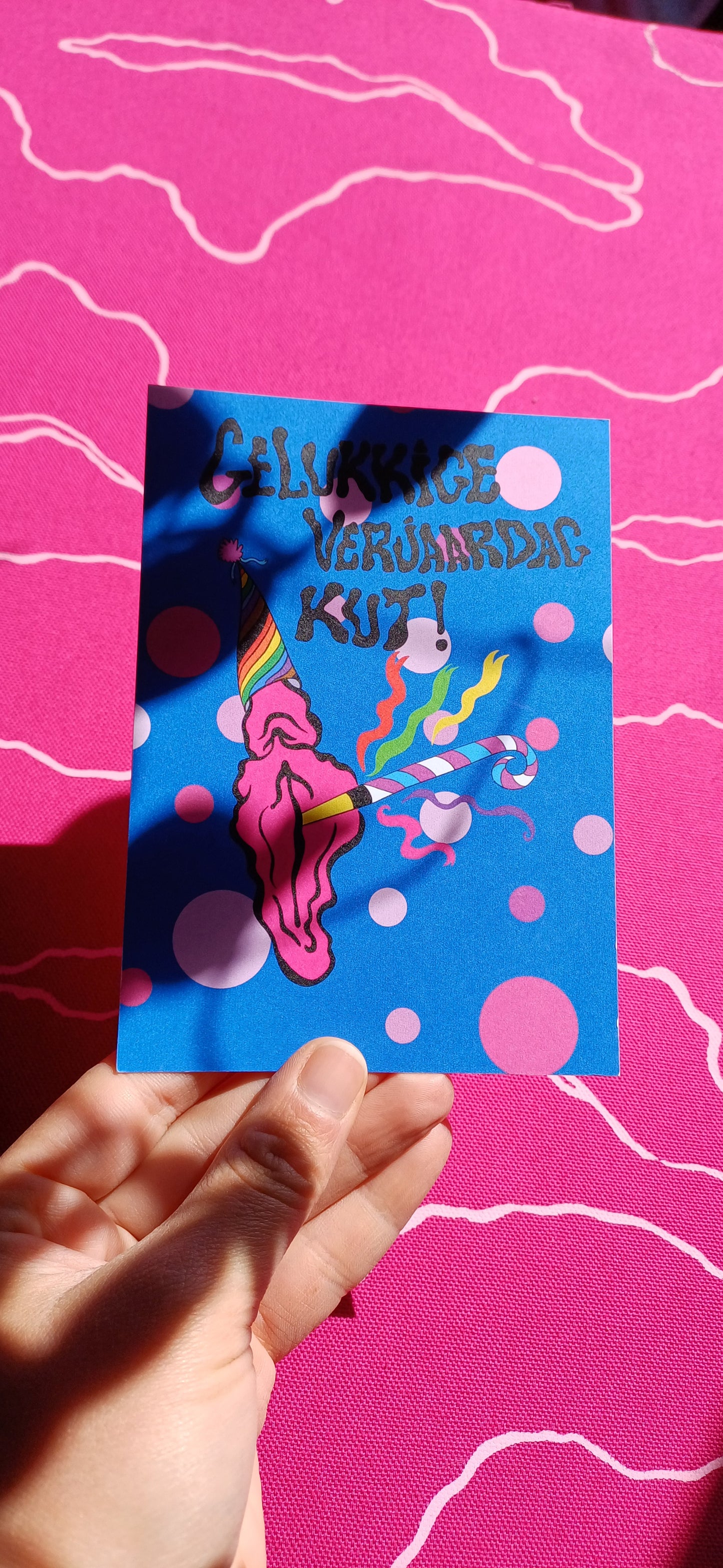 Gelukkige verjaardag kut! Card