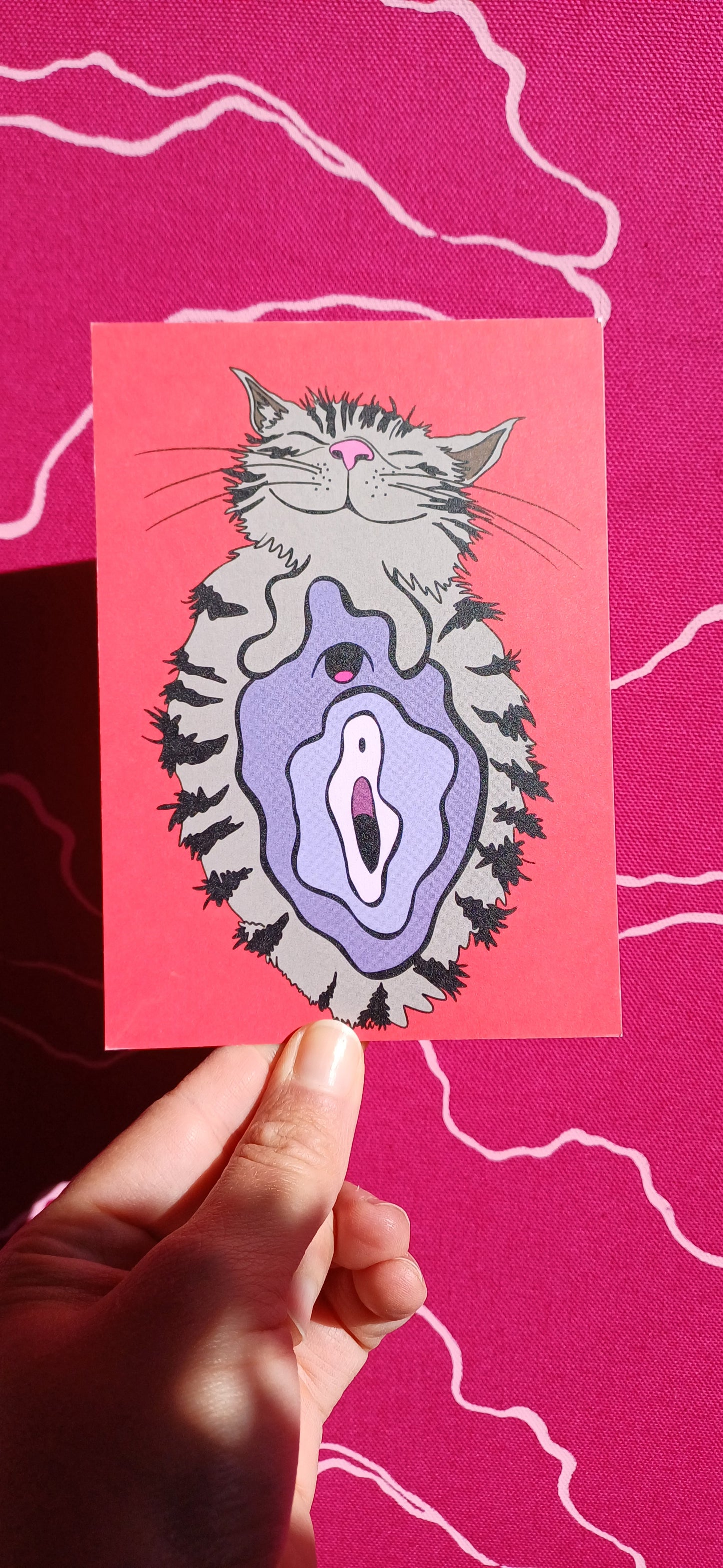Pussycat card
