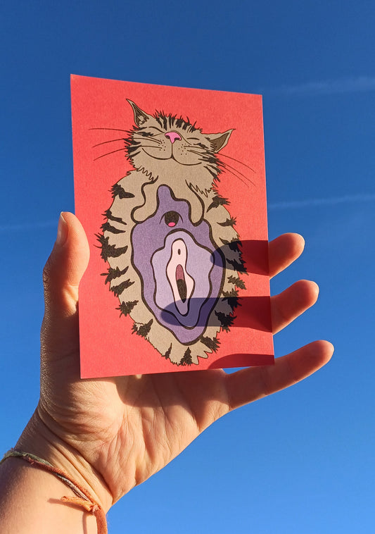 Pussycat card
