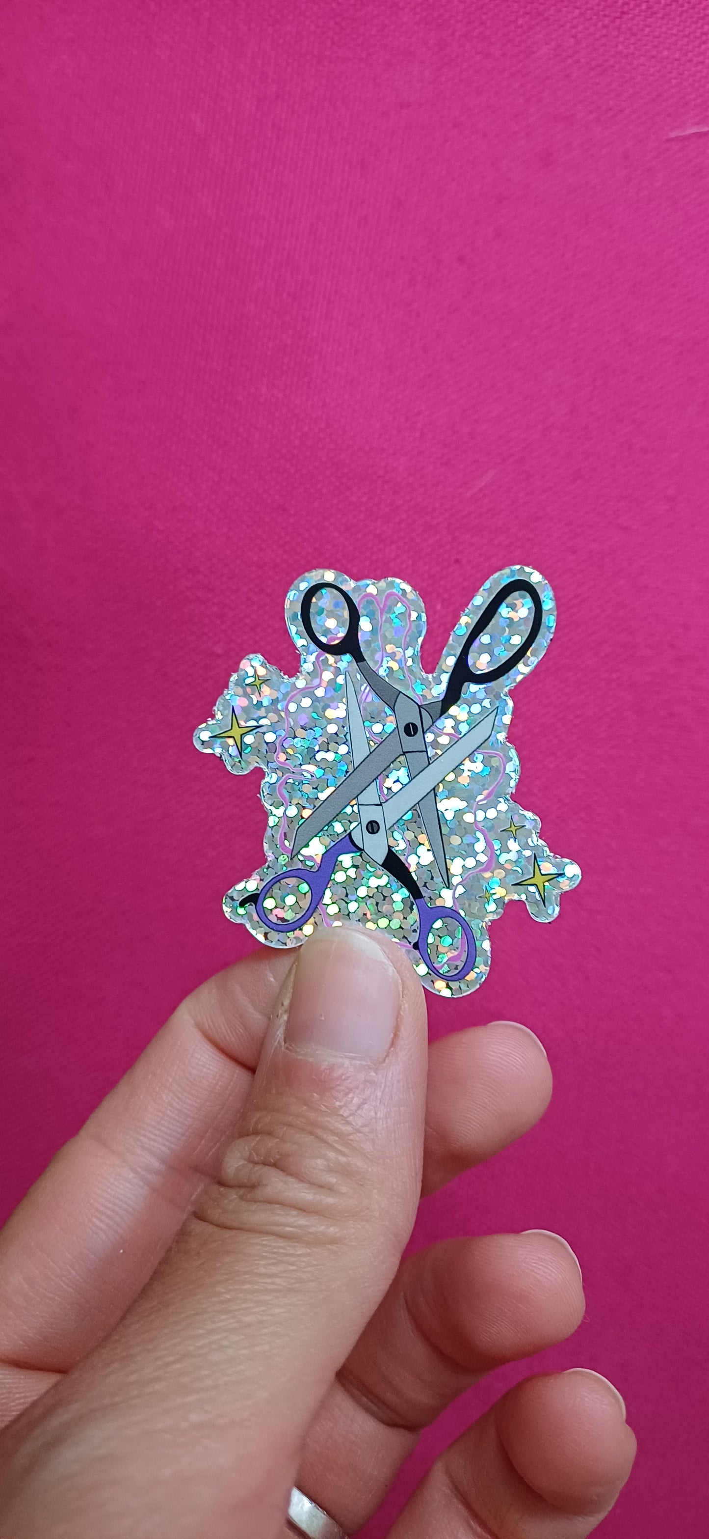 Scissors Sticker