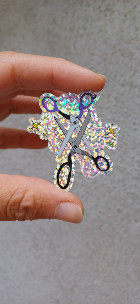 Scissors Sticker