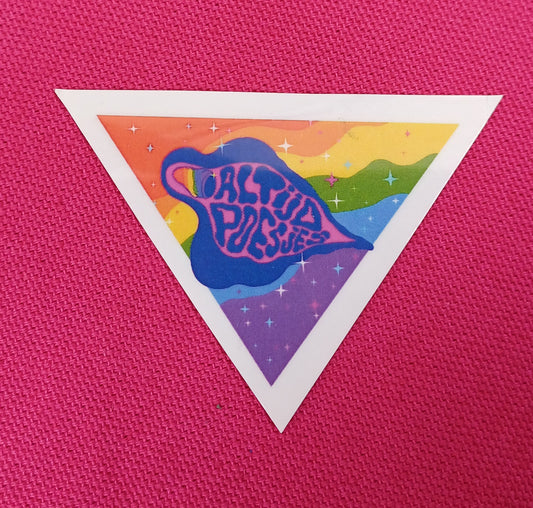 Gay Vulva Temporary Tattoo
