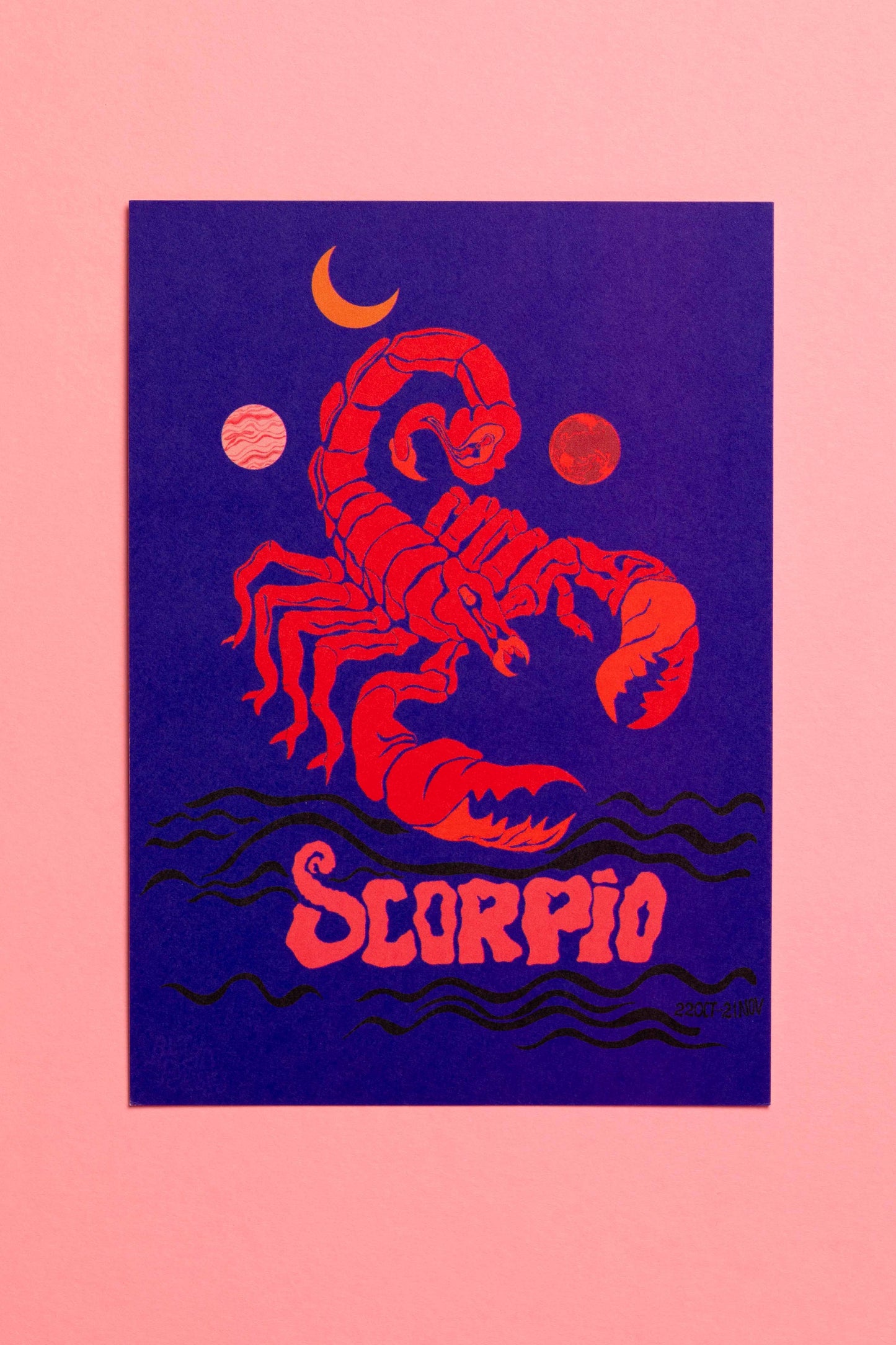 Scorpio vulvastic card