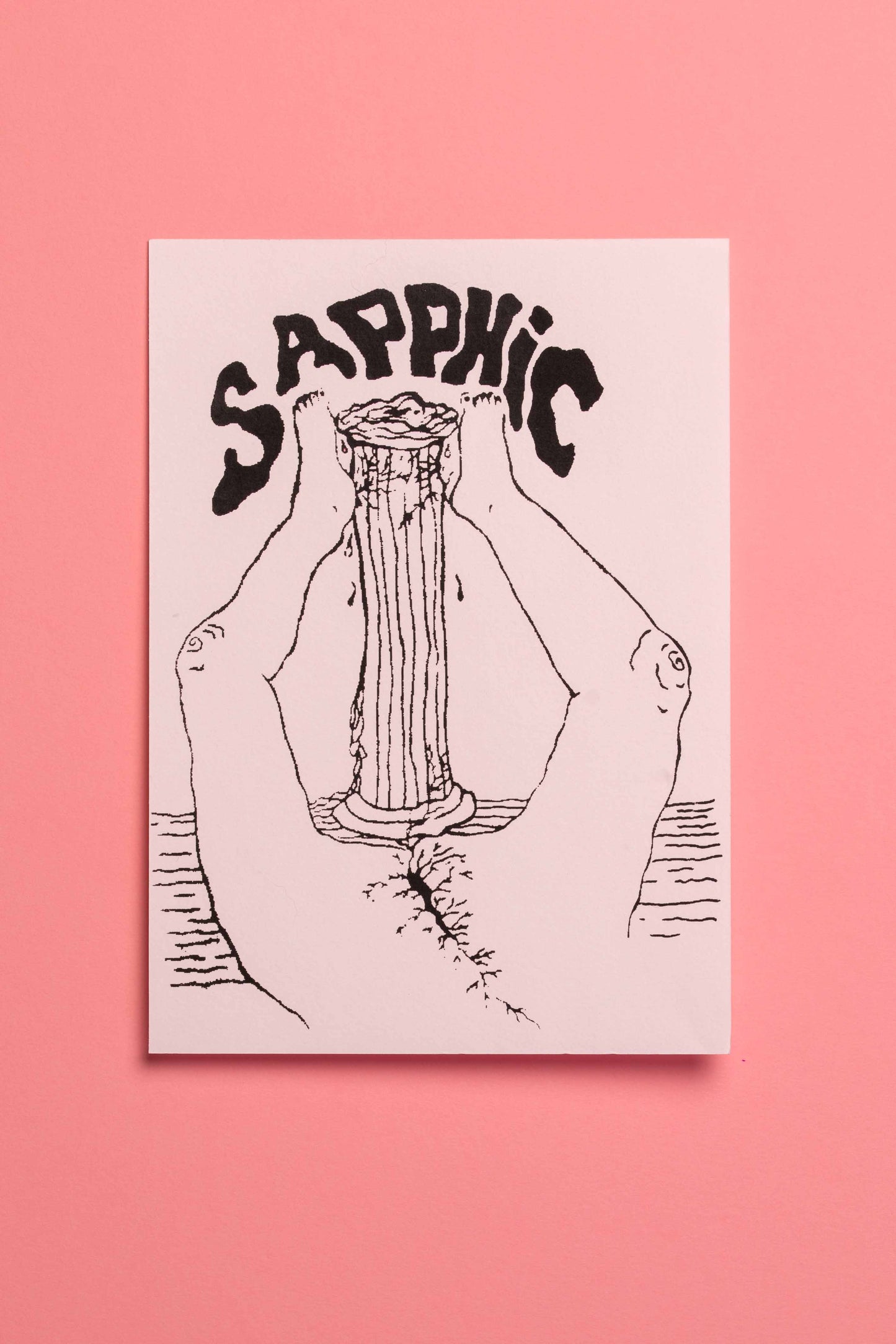 SAPPHIC silkscreen print