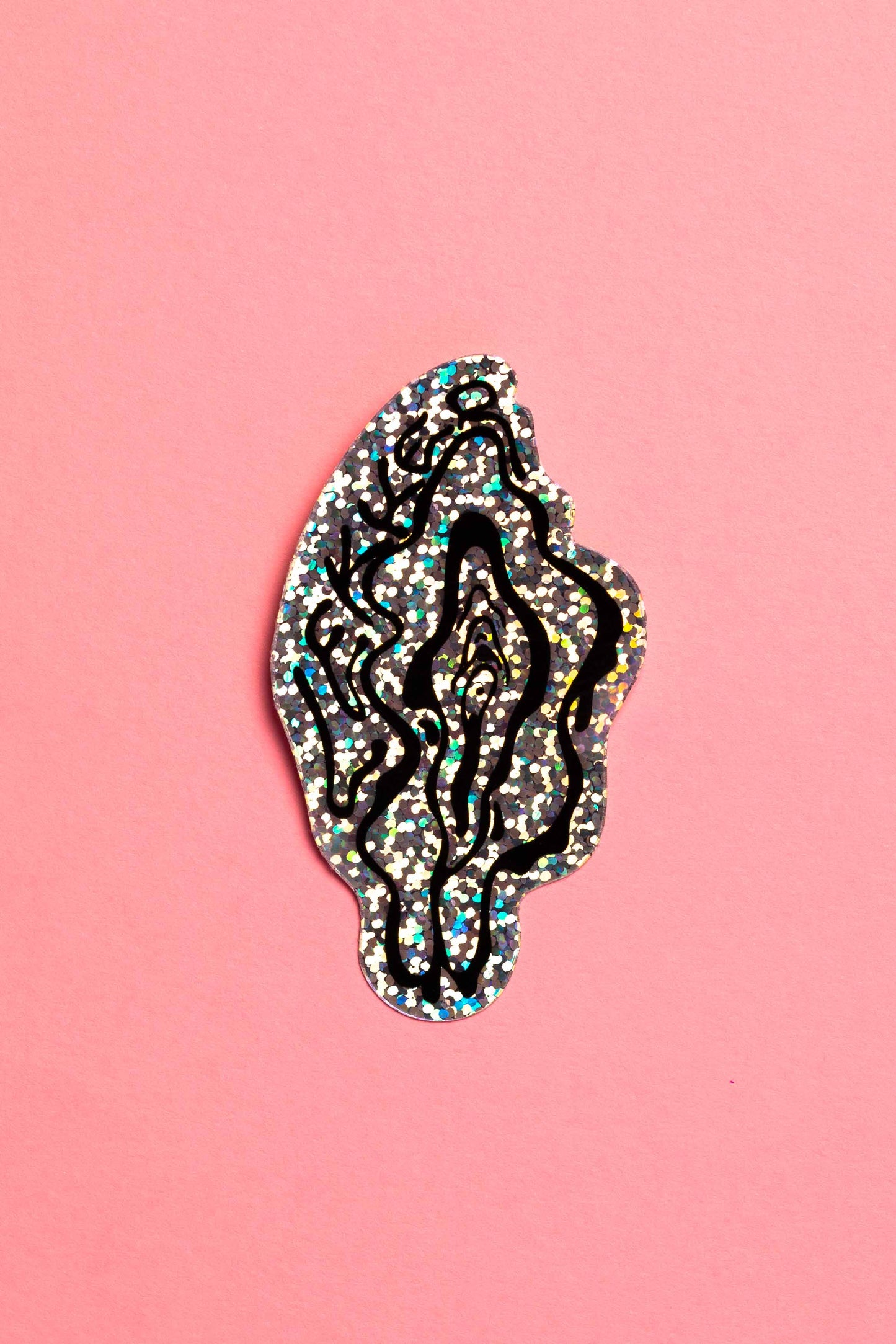 LEKKER vulva sticker