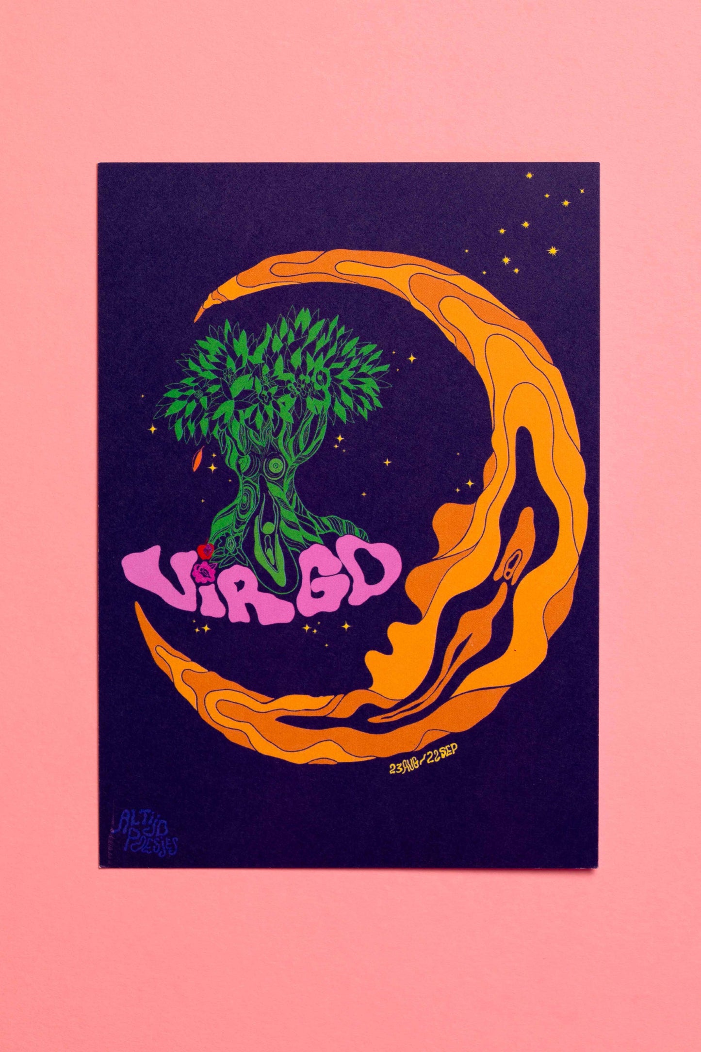 Virgo vulvastic card