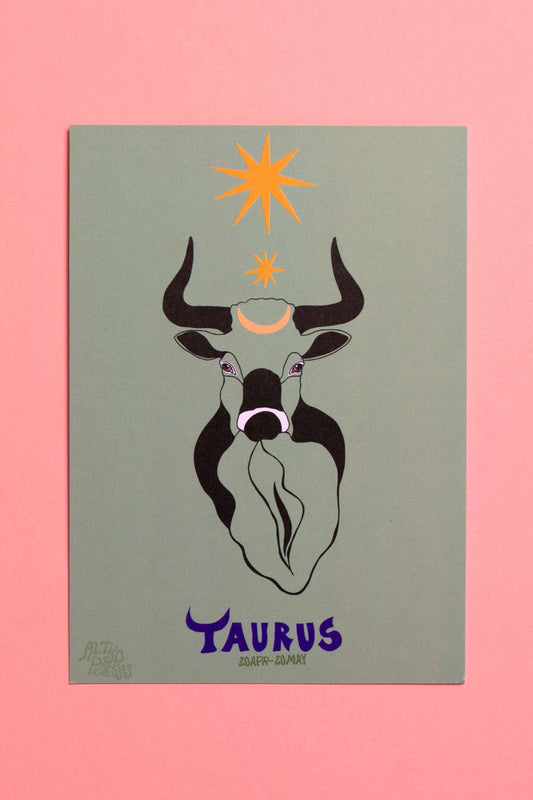 Taurus vulvastic card