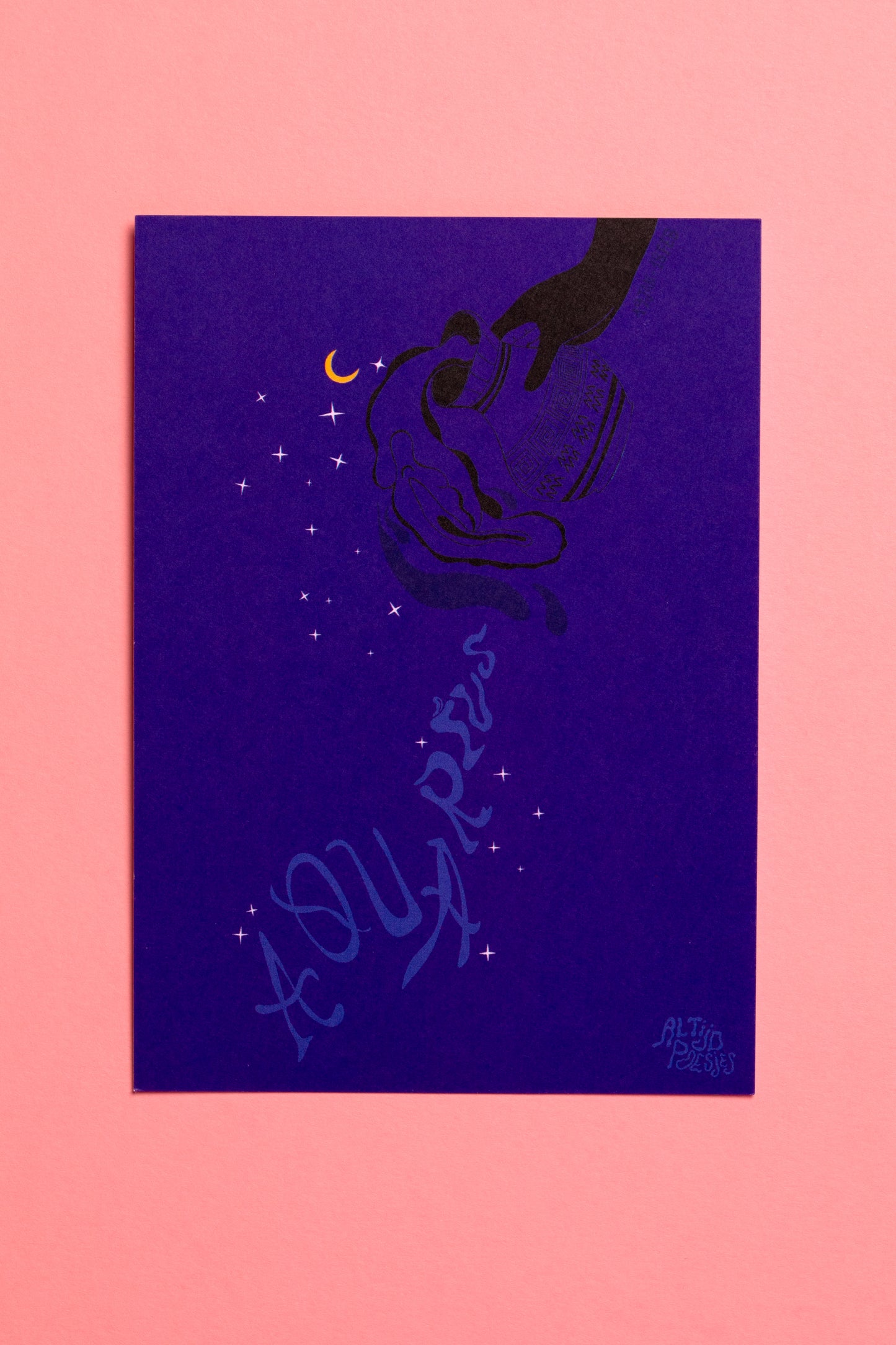 Aquarius vulvastic card