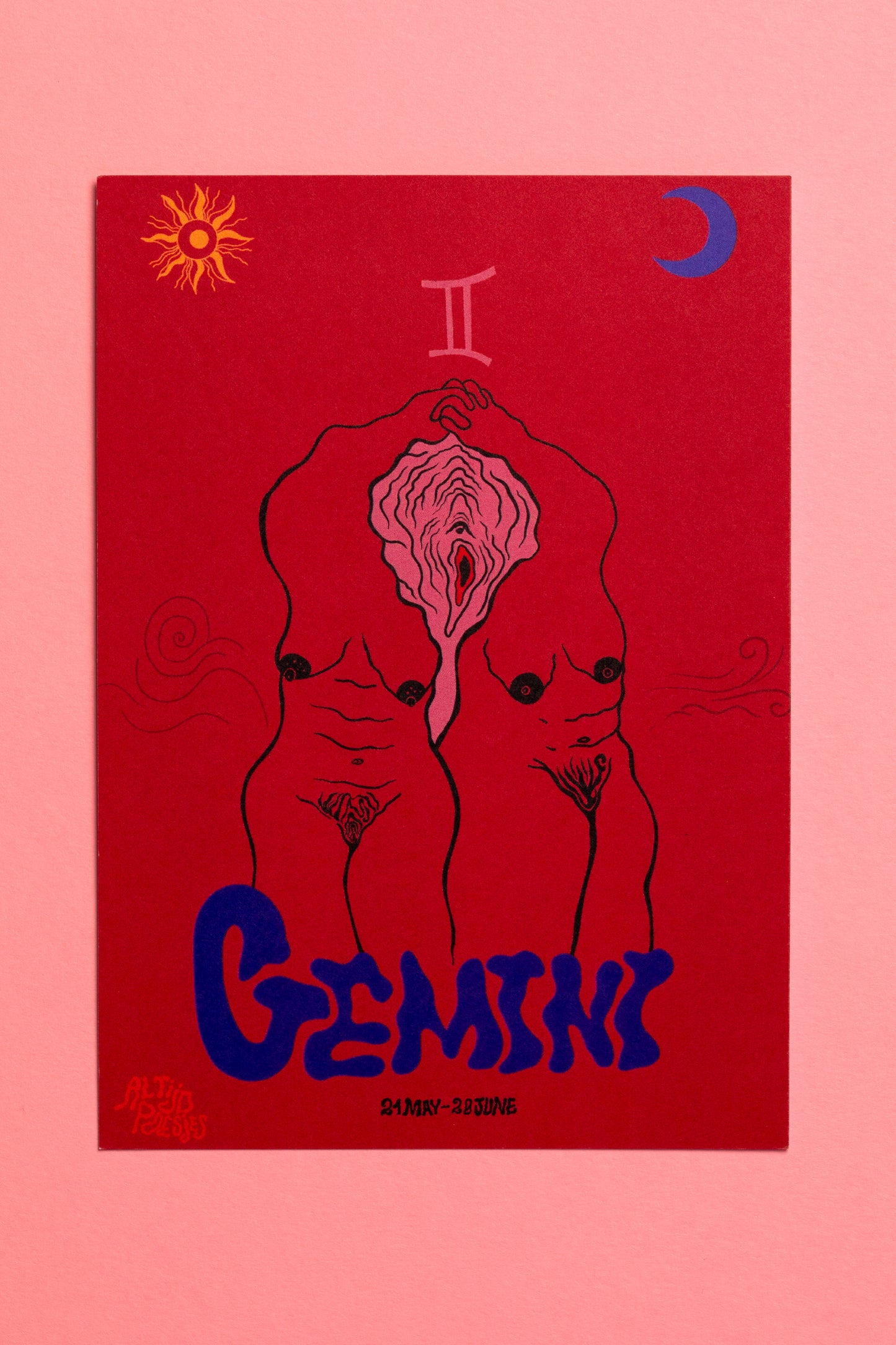 Gemini vulvastic card