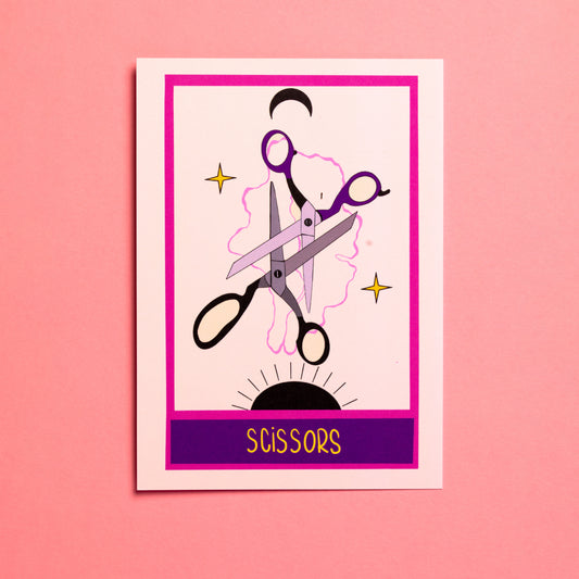 SCISSORS CARD