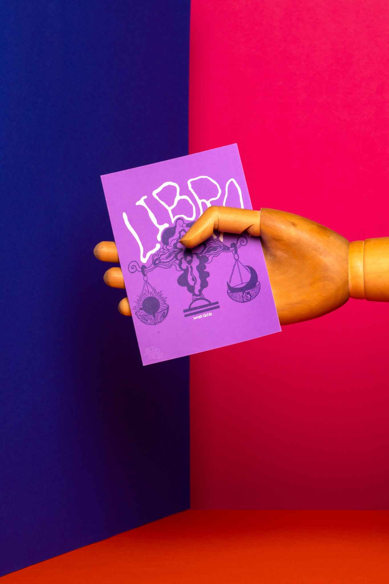 Libra vulvastic card