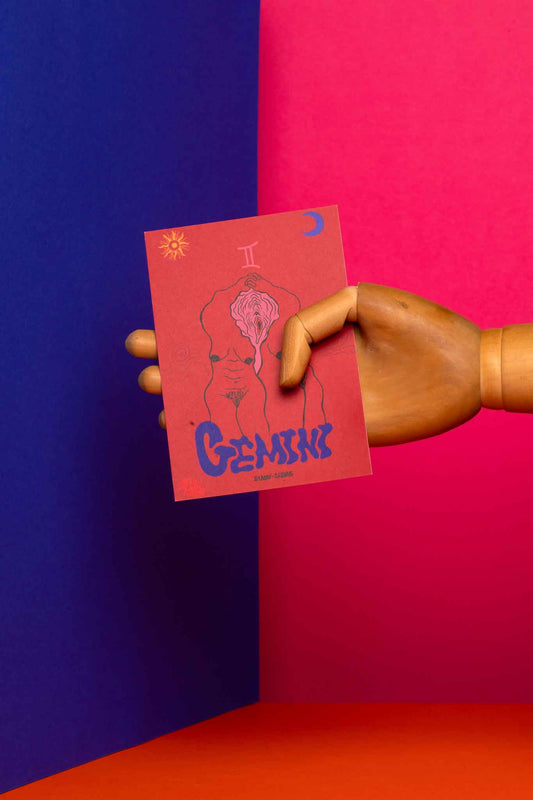Gemini vulvastic card