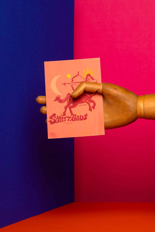 Sagittarius vulvastic card