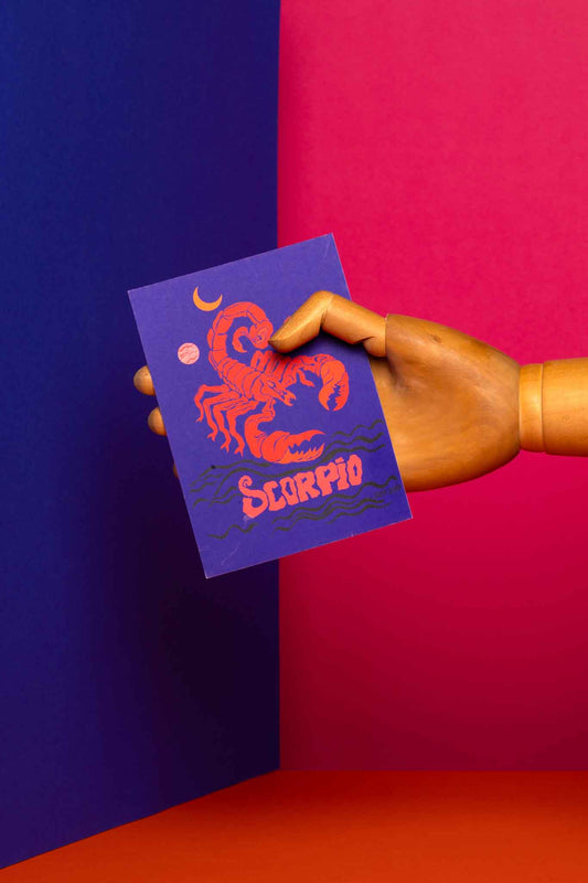 Scorpio vulvastic card