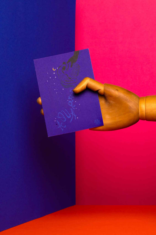 Aquarius vulvastic card