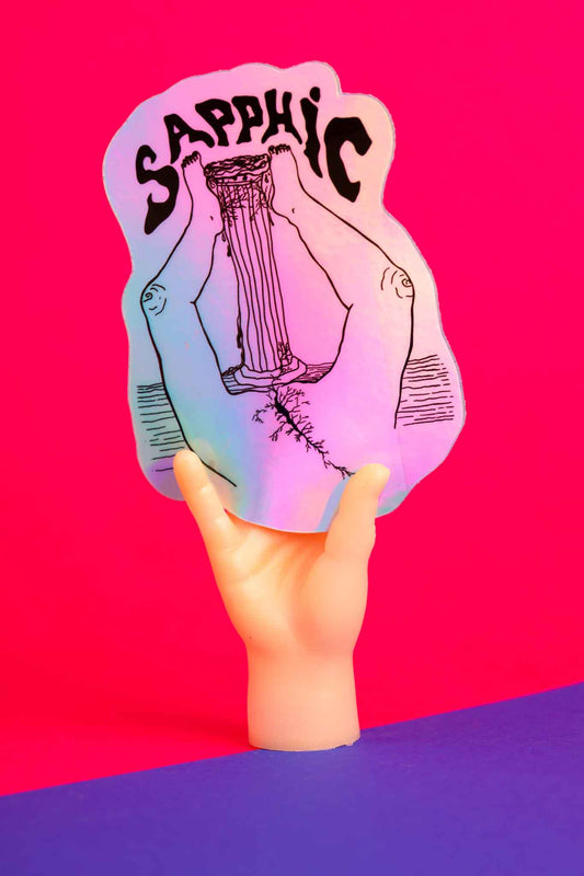 Sapphic sticker