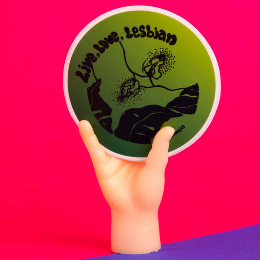 Live, Love, Lesbian sticker