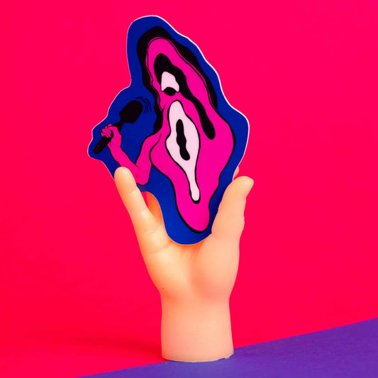 Good Vibez vulva sticker