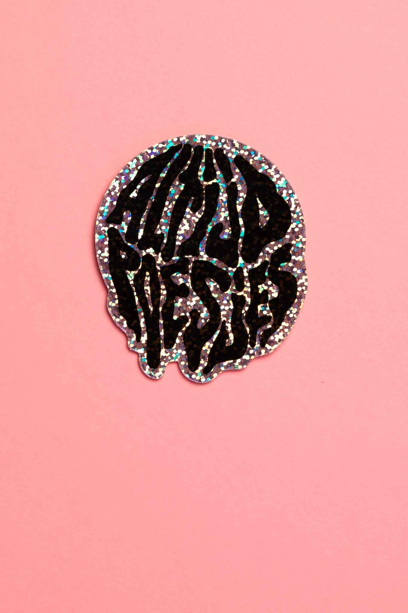 Glittery AltijdPoesjes Sticker