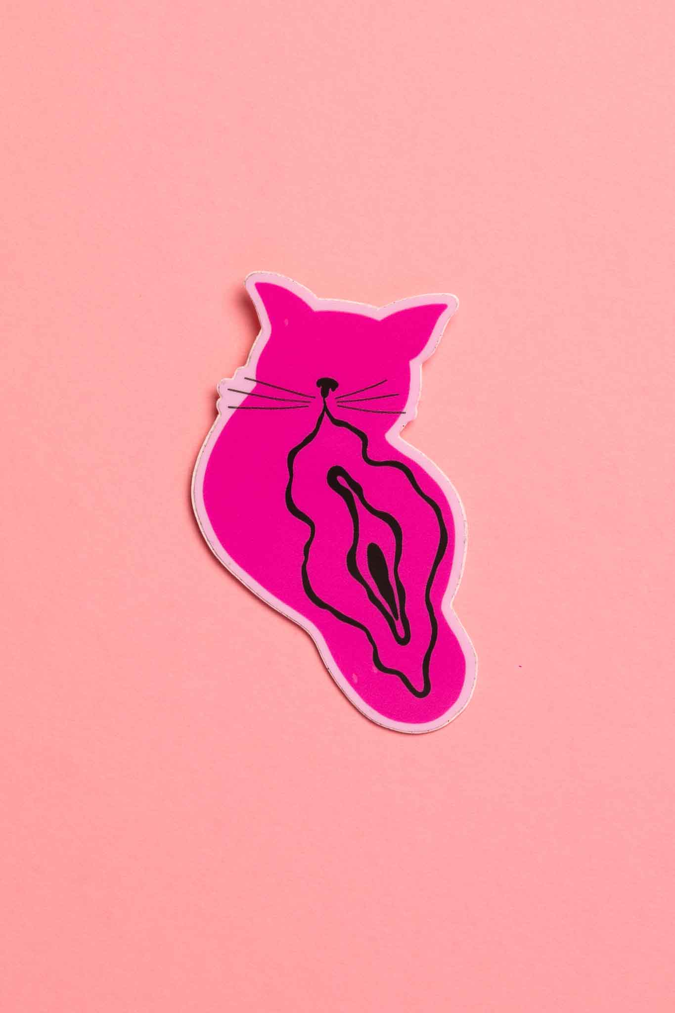 PUSSYCAT sticker
