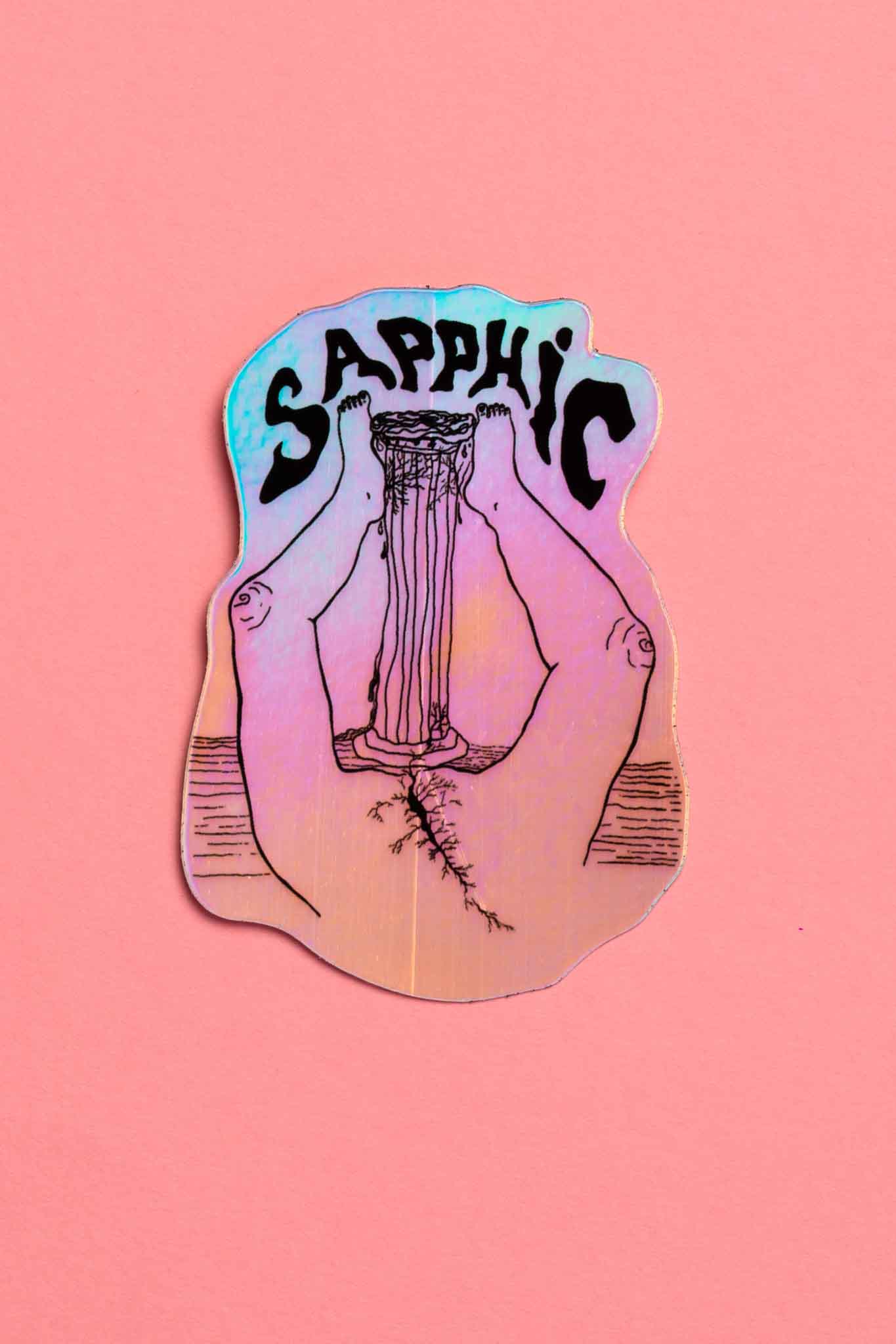 Sapphic sticker