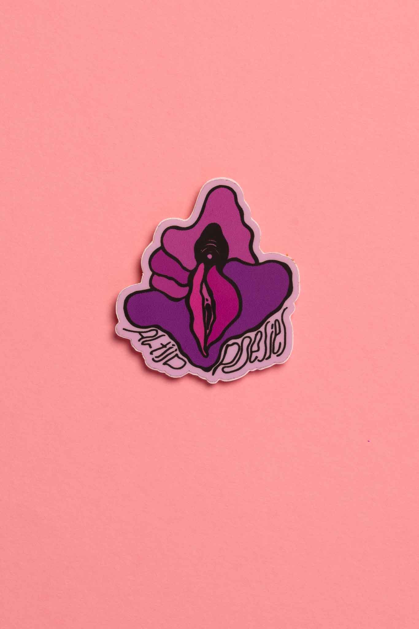 Ultra-Violet Pussy sticker