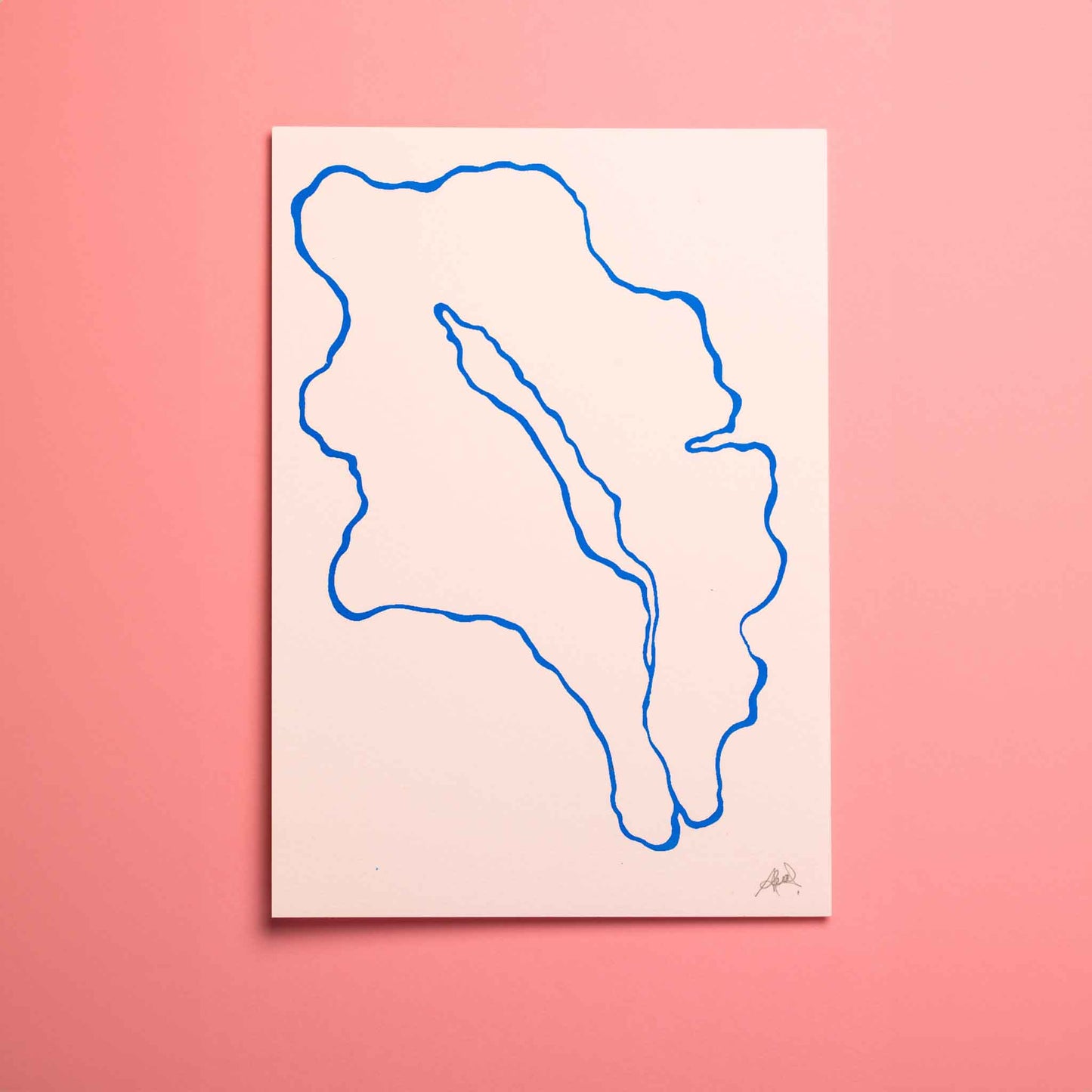 Bold vulva print