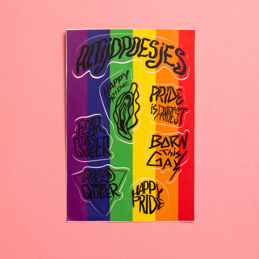 PRIDE sticker sheet