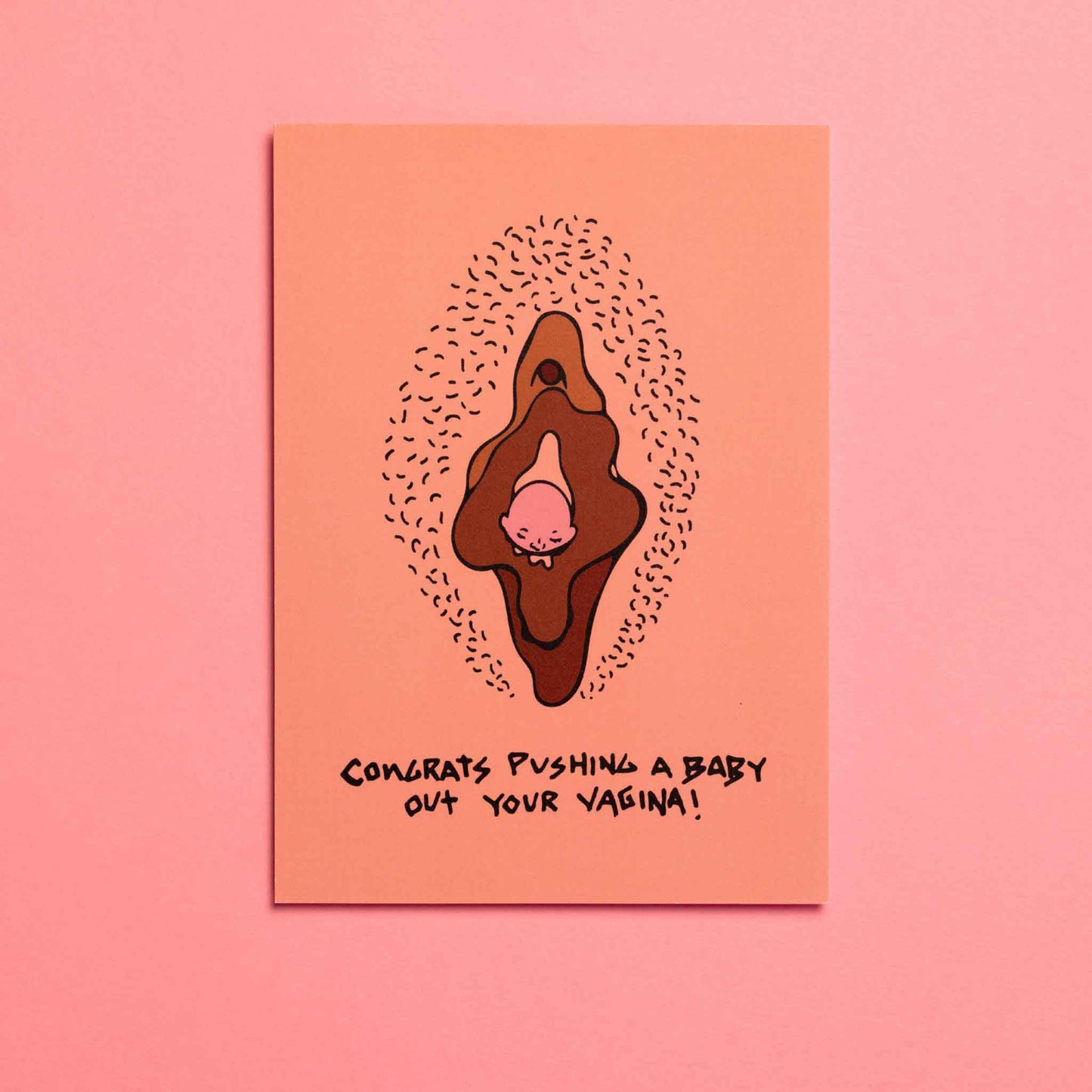 Congrats for the new baby card