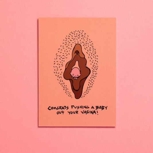 Congrats for the new baby card