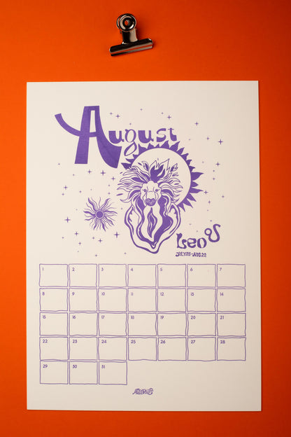 The VULVASTIC Bday calendar