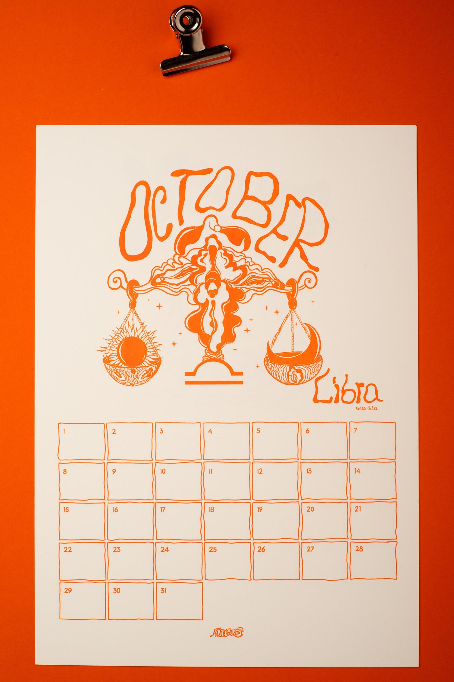 The VULVASTIC Bday calendar