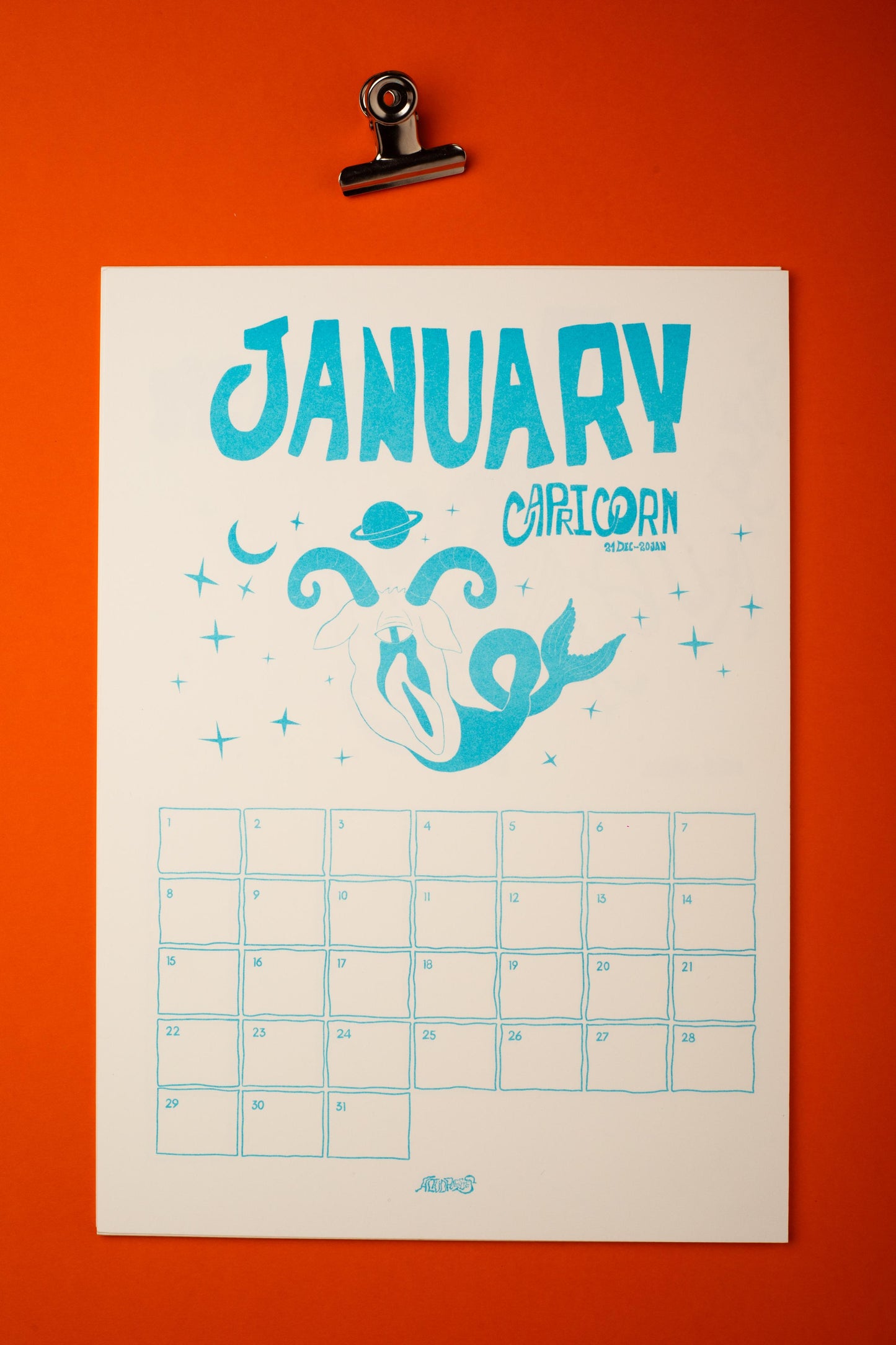 The VULVASTIC Bday calendar