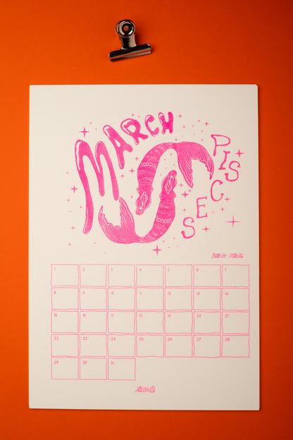 The VULVASTIC Bday calendar
