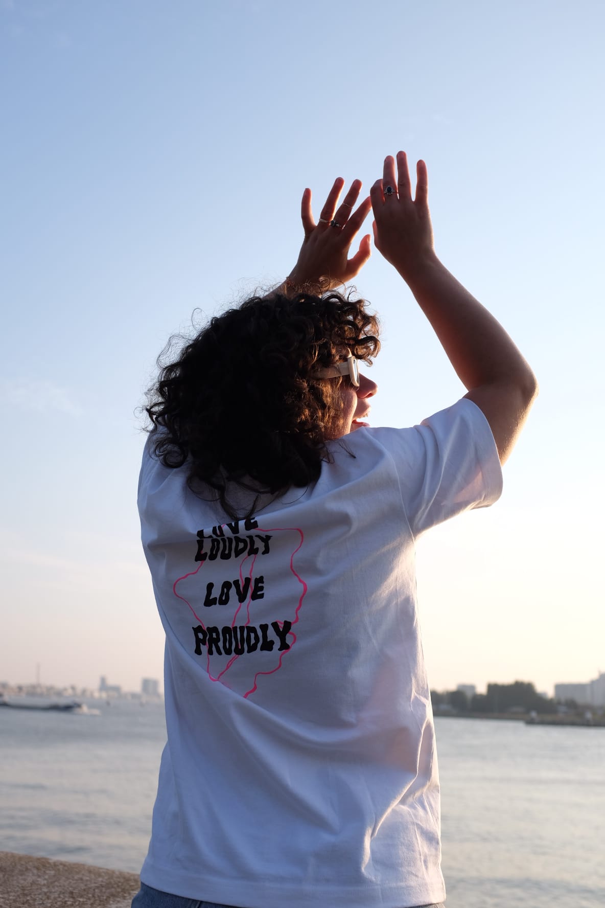 Love loudly love proudly T-shirt