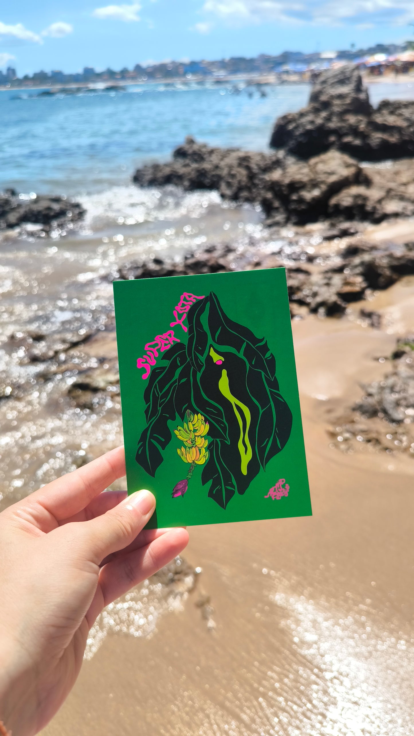 Tropical vulva card