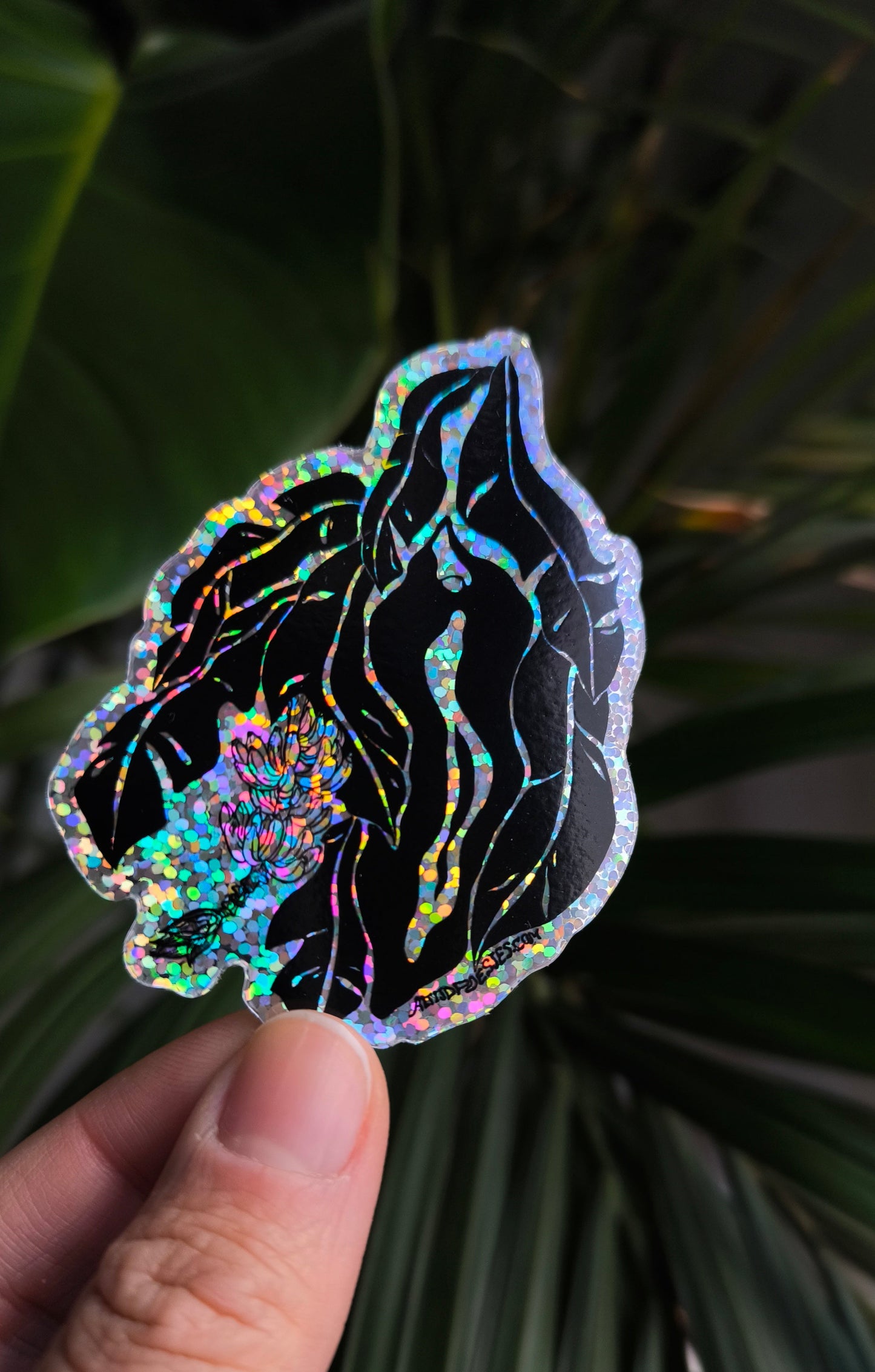 Tropical Pussy Sticker