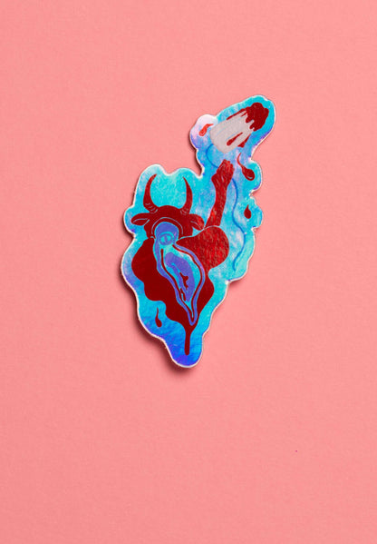 Evil period sticker