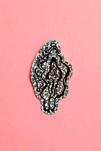 LEKKER vulva sticker