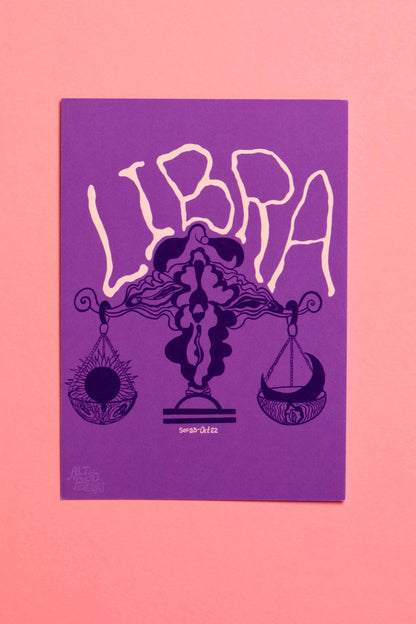 Libra vulvastic card