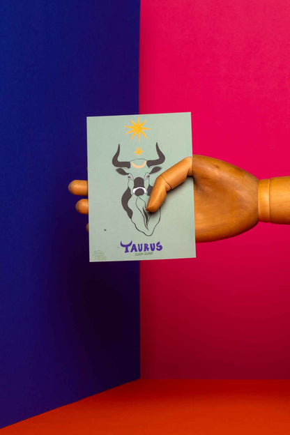 Taurus vulvastic card