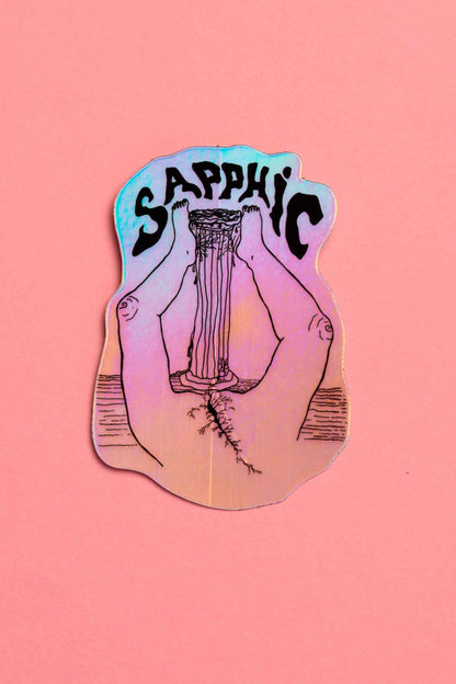 Sapphic sticker